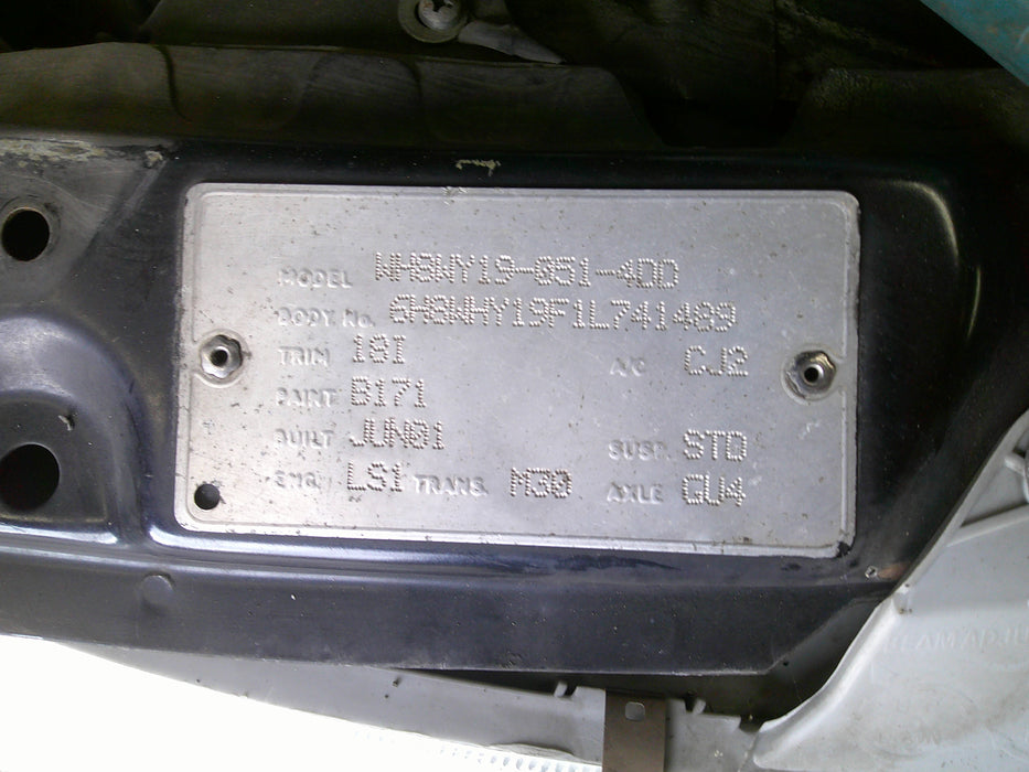 A078 - WH 2001 HOLDEN STATESMAN - BODY CONTROL MODULE - V8 AUTO 418 HIGH