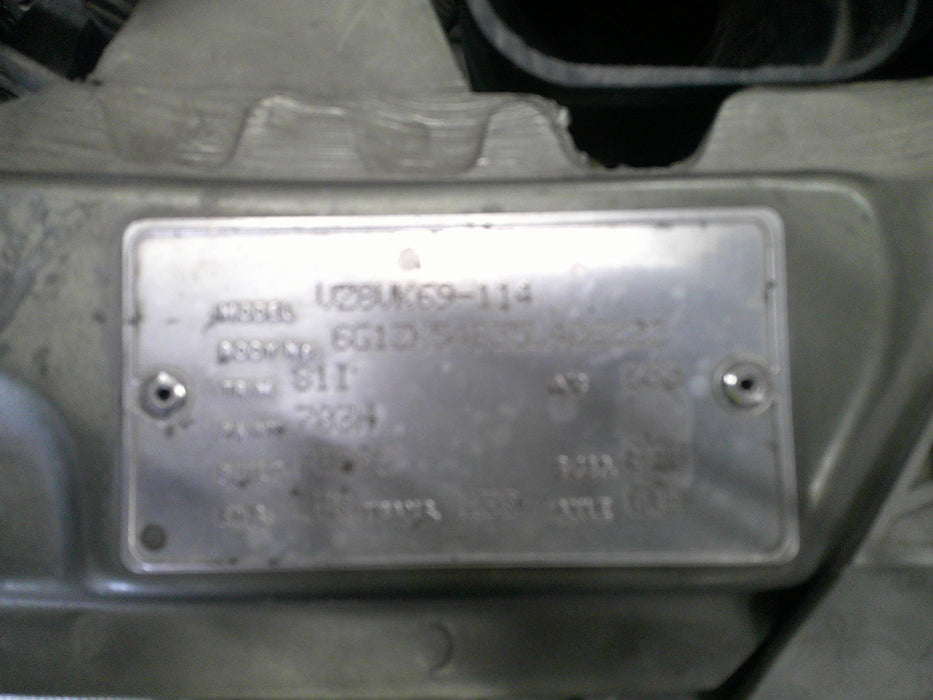 A061 - VZ,VY,VX,VT HOLDEN COMMODORE SEDAN - Seatbelt Centre Rear (Black)