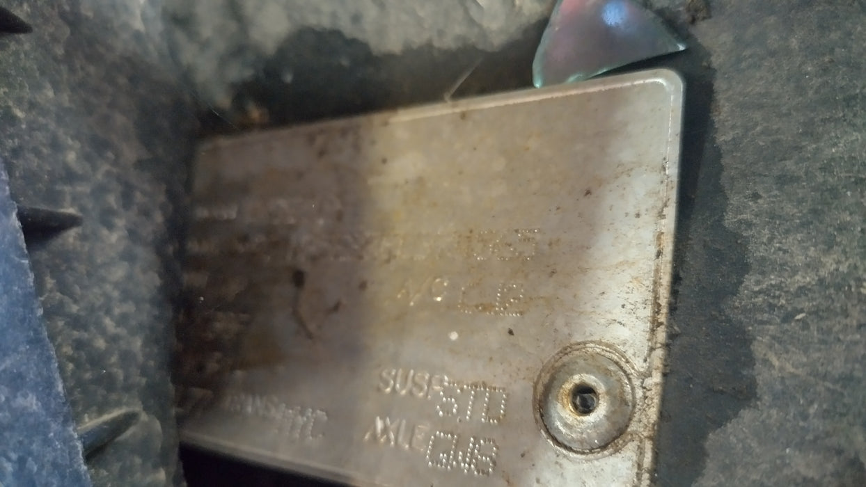 A114 - WN Holden Caprice Sedan - Fuel Flap - PHANTOM BLACK #690F