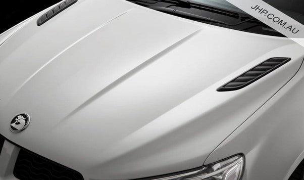 New OEM Quality VF Holden Commodore Replica Bonnet Flutes Black Gloss (pair)