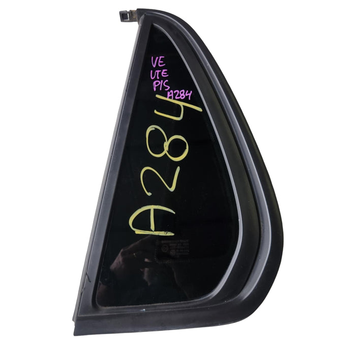 VE Holden Commodore Utility - Window QTR Glass - PASSENGER'S SIDE