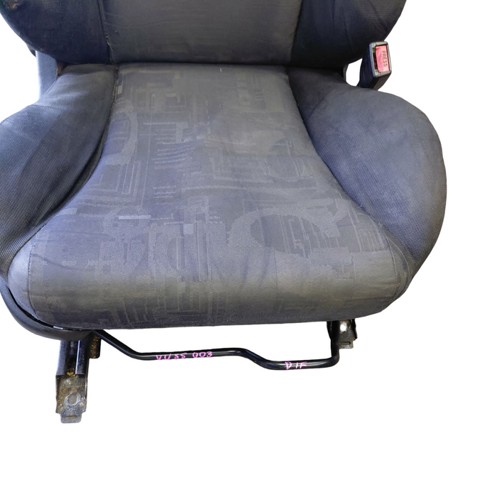 VUSS003 - VU SS HOLDEN COMMODORE UTILITY - SS Front Seat (PAIR) w/ Seat Rails & seatbelt Stalks - TRIM #81i