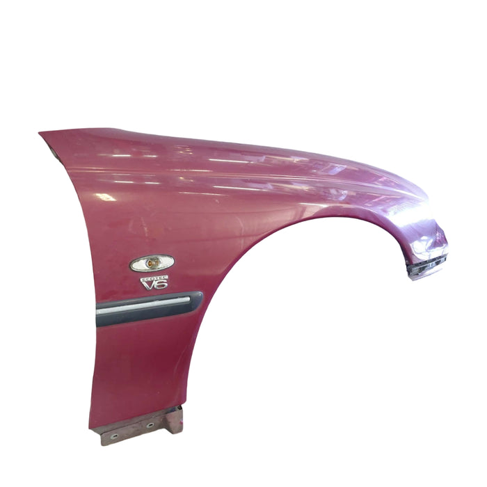 A315 - VT SERIES II Holden Commodore Sedan - Driver's Front Guard w/ "V6" Badge & Guard Blinker - GRANADA RED #F129