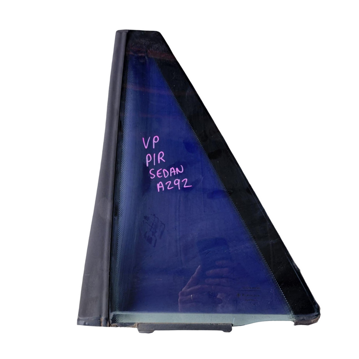 A292 - VP Holden Commodore SEDAN - Door Window Quarter Glass - PASSENGER REAR