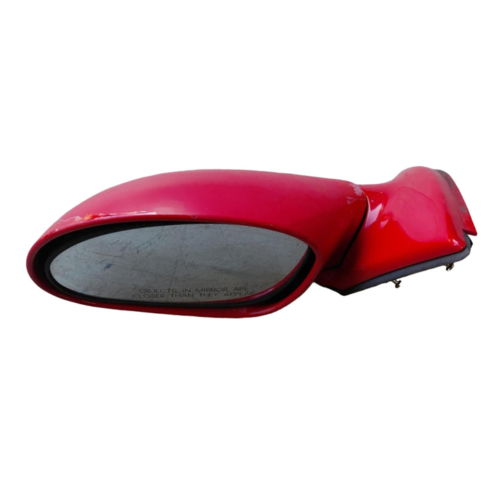A206 - VX HOLDEN COMMODORE SEDAN - PASSENGER SIDE MIRROR RED HOT #F143