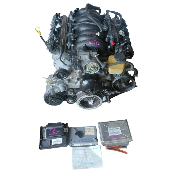 jm022 - VZ Holden Crewman LS1 V8 Cammed Engine and Computer Set