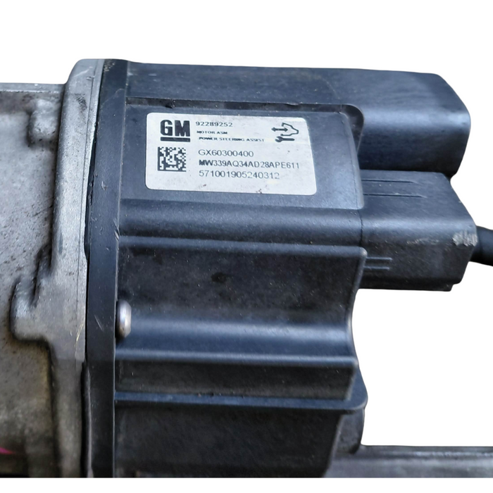 A296 - VF Holden Calais Sedan - Power Steering Rack GM Part Number: 92289252