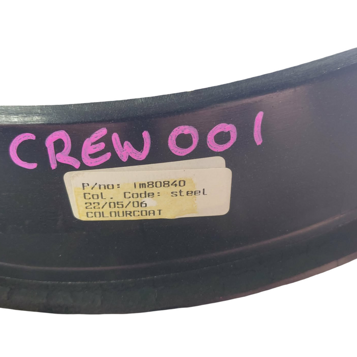 CREW001 - VY / VZ Holden Commodore - Cluster Surround Trim - SILVER / STEEL