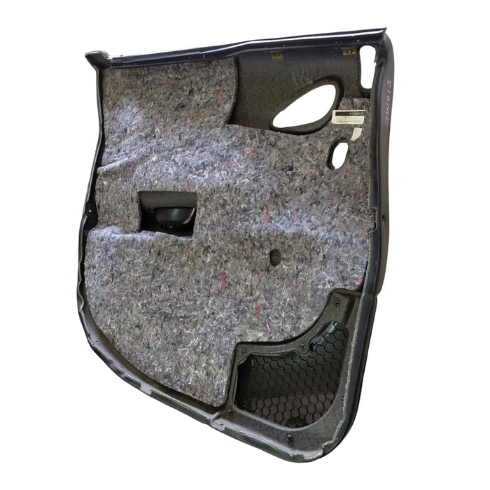 JM012 - VZ/VY Holden Crewman - Doorcard Driver's Rear w/ Speaker Cover - BLACK LEATHER