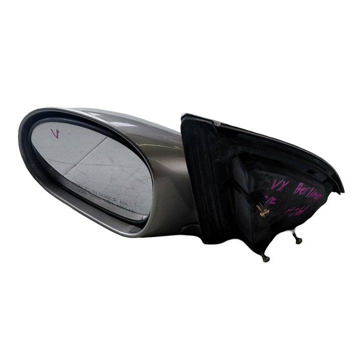 A261 - VX Holden Berlina Sedan- PASSENGER SIDE Mirror TUNGSTEN METALLIC Paint Code #H114