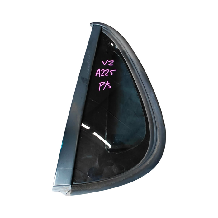 A225 - VZ Holden Commodore Utility - UTE Quarter Window Glass Passenger's Side