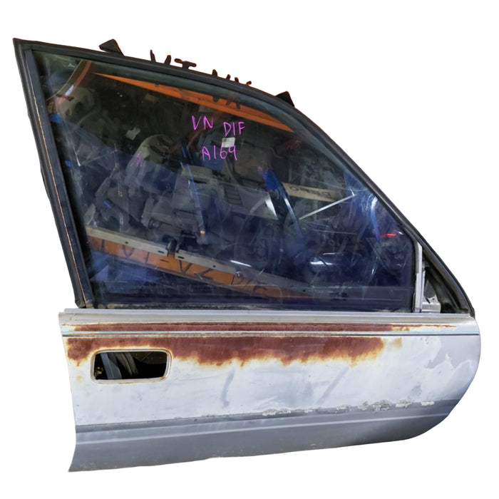 A169 - VN Holden Commodore Sedan - Front Door - Driver Front - Petina ASTROID SILVER #2J013