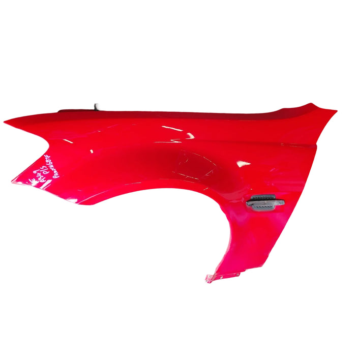 A349 - VE SS Holden Commodore Utility SERIES I - Passenger's Front Guard w/ Guard Blinker - STING RED #687F
