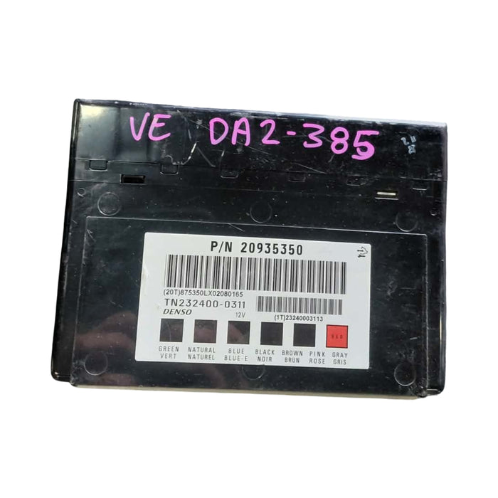 DA2-385 - VE Holden Commodore - Body Control Module (BCM) - P/N: 20935350