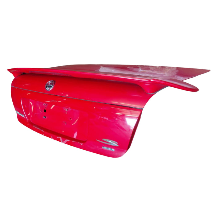 A206 - VX HOLDEN COMMODORE SEDAN - BOOTLID - WITH WING PAINT CODE - RED HOT #F143