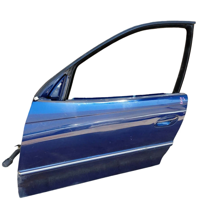 A343 - VT Holden Commodore Calais - Passenger Front Door - Bermuda Blue #B168 with External Door Handle