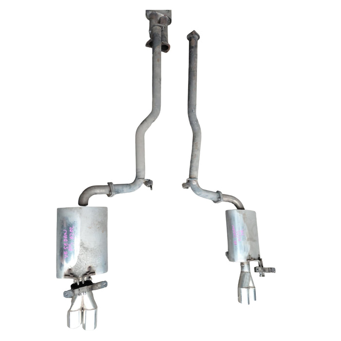 A202 - VE Holden Commodore Series I Sedan - Exhaust Complete - Dual Cat Back V6 AUTO LY7