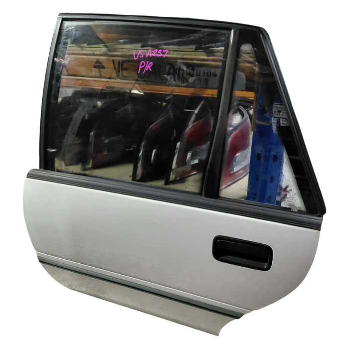 A257 - VS Holden Commodore SEDAN - Rear Door (MANUAL WINDOW) Passenger's Rear - ALASKAN WHITE #J064