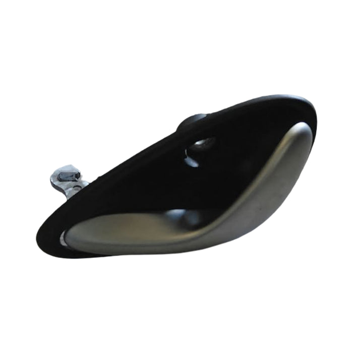 A348 - VZ Holden Commodore Berlina V6 - Passenger Front Internal Door Handle Black / Satin Silver