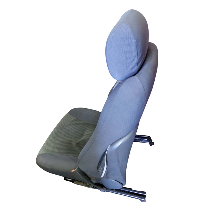 A301 - VT HOLDEN COMMODORE - Front Seats w/ Seatbelt Stalks & Rails (PAIR) - CLOTH TRIM #17i