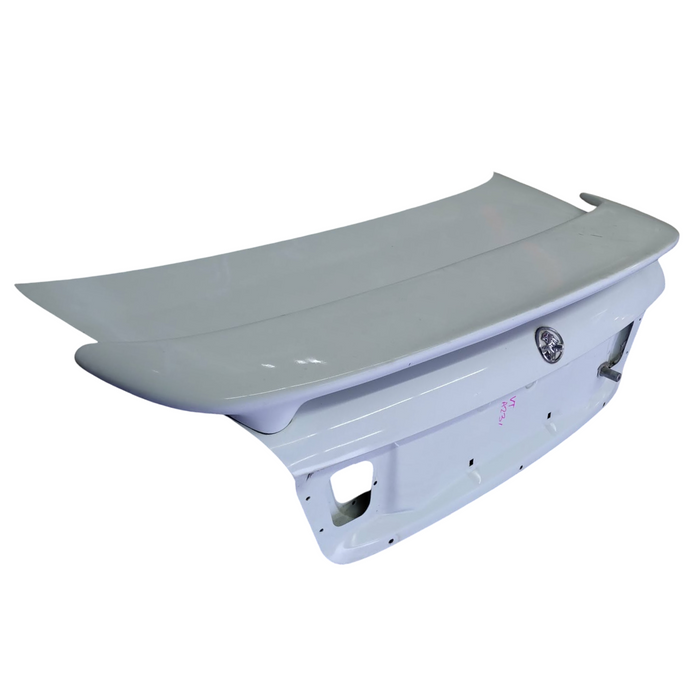 A231 - VT SERIES I Holden Commodore SEDAN - Bootlid w/ Brake Light Spoiler - HERON WHITE #J023