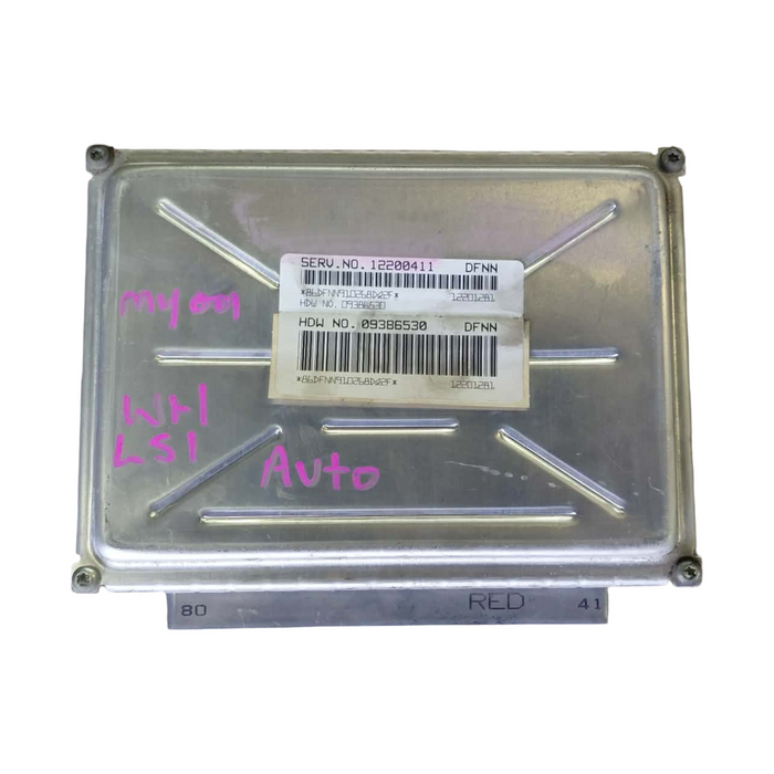 myr001 - VY SS Holden Commodore V8 LS1 Manual - ECU Service # 12200411