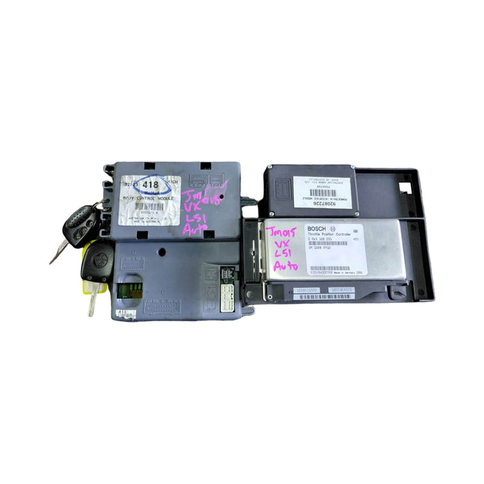 Jm015 - VX Holden Calais Sedan LS1 - Computer / BCM 418 High / ECU / Key and Fob