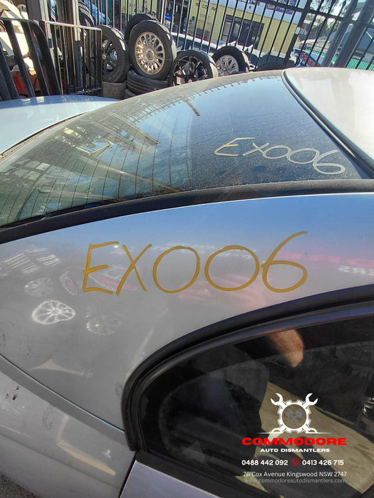 EX006 - VT Series II Holden Commodore Sedan - Roof Gutter Mould (PAIR) - BLACK