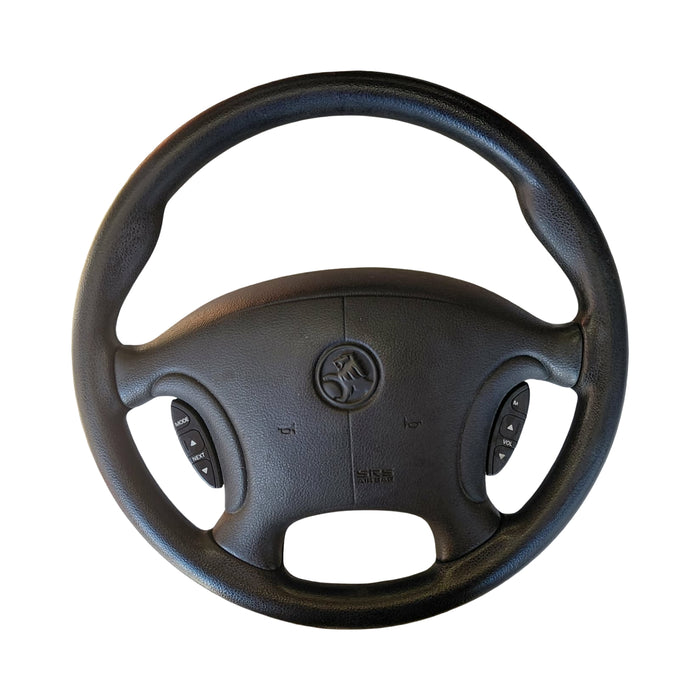 EX004 - VX Holden Commodore Sedan SII - Steering Wheel w/ Horn Pad & Switches - TRIM #81i