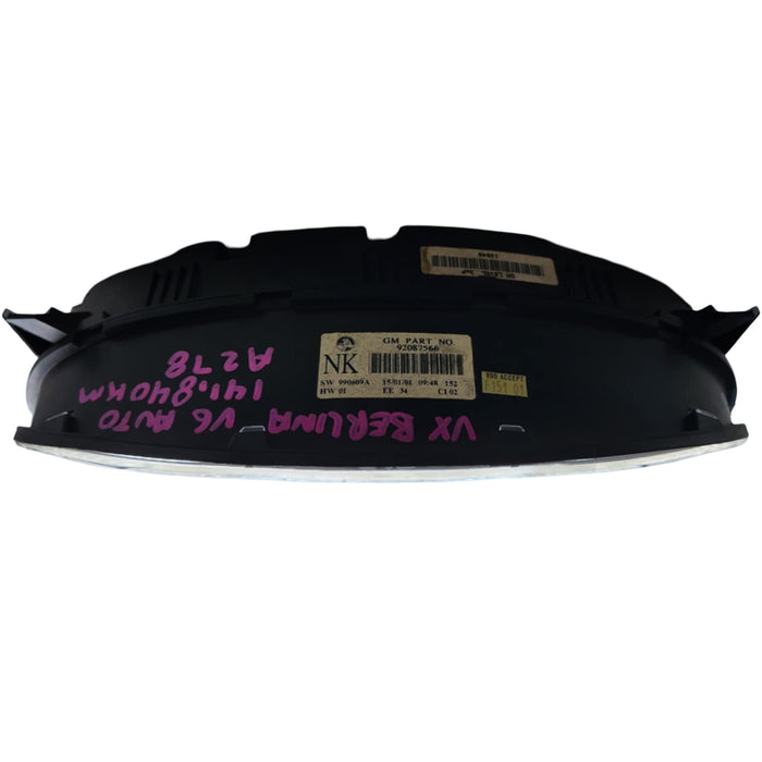 A278 - VX Holden Commodore Sedan - V6 AUTO Cluster - 141, 840kms Lvl 3oP