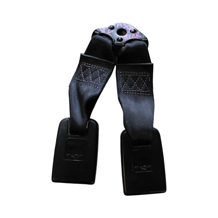 A304 - VZ Holden Commodore SEDAN - Twin Rear Seatbelt Buckle - BLACK