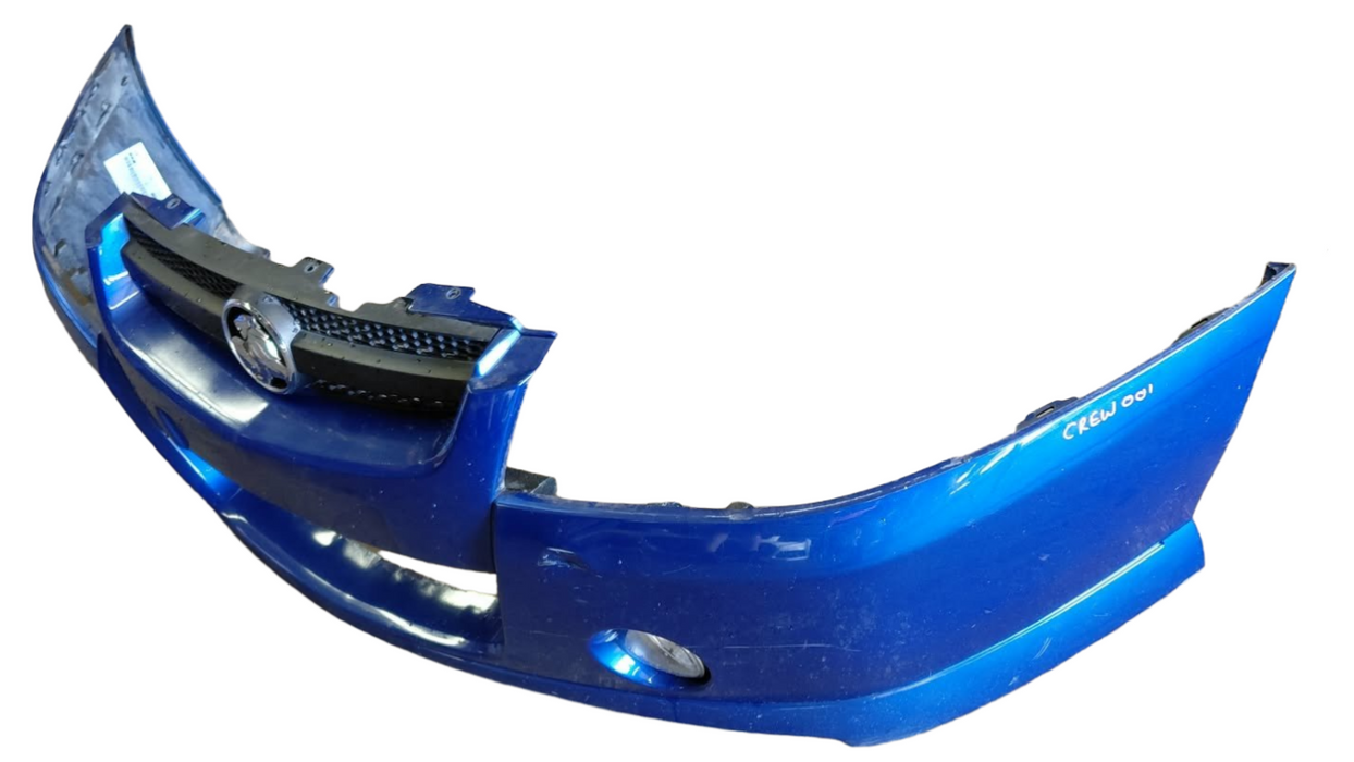 CREW001 - VZ Holden Crewman - Front Bar w/ Upper Grille & Fog Lights GENUINE - IMPULSE BLUE #987K
