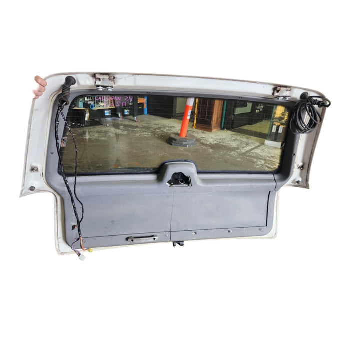 A263 - VS Holden Wagon - Tailgate with wiper, brake light windscreen & garnish - ALASKAN WHITE #J064
