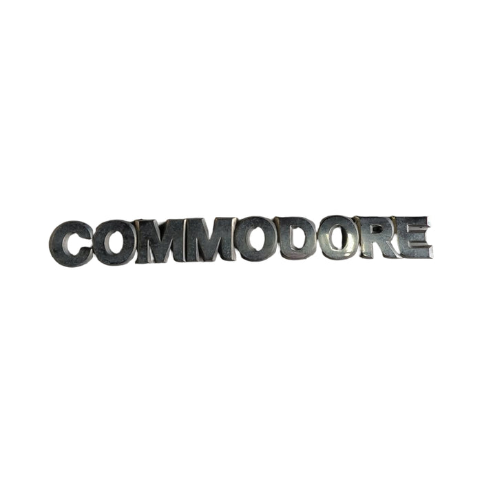 EX004 - VX Holden Commodore Sedan SII - "COMMODORE" Chrome Bootlid Badge GENUINE