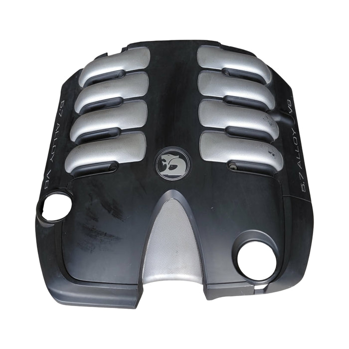 JM011 - VT, VX , VU , VY , VZ  Holden Commodore HSV V8 LS1 - 5.7 Ltr Engine Cover - BLACK/SILVER