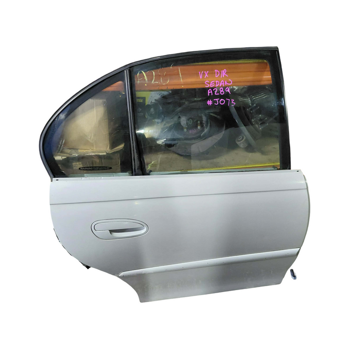 A289 - VX Holden Commodore Acclaim Sedan - DRIVERS REAR Door Heron White #JO73