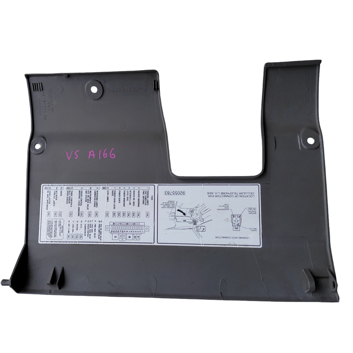 A166 - VS Holden Commodore Sedan - Lower Dash Fuse Panel - GREY TRIM #15i