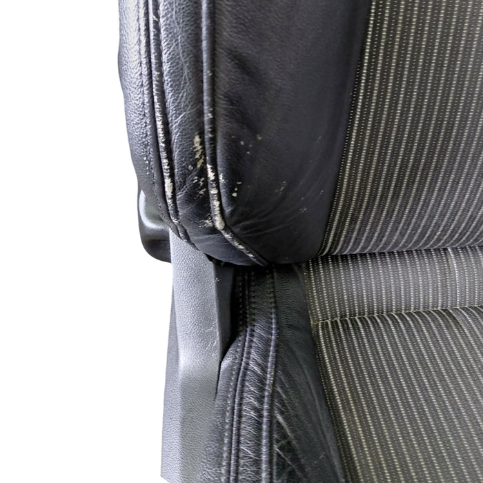 EX005 - VE SERIES II Holden Commodore SV6 Sedan - Front Seats w/ Seatbelt Stalks & Rails Assembly (PAIR) - LEATHER/CLOTH