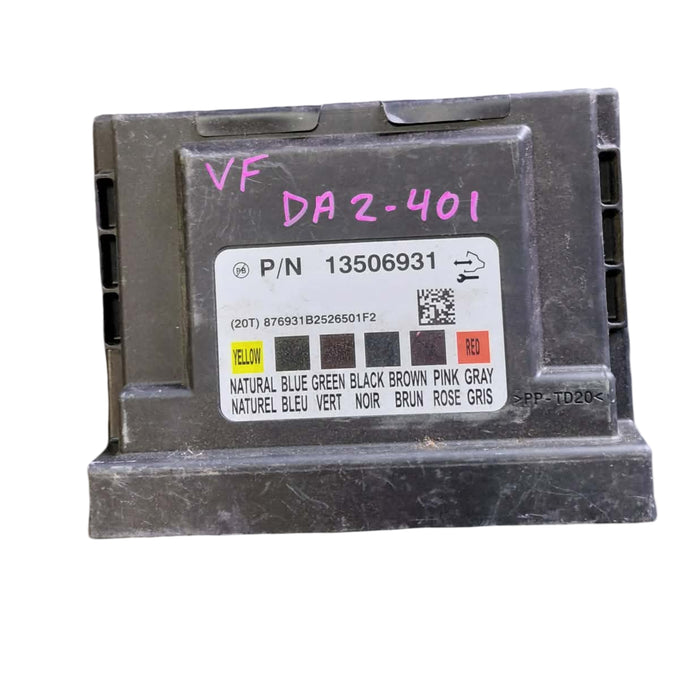 DA2-401 - VF Holden Commodore - Body Control Module (BCM) - P/N: 13506931