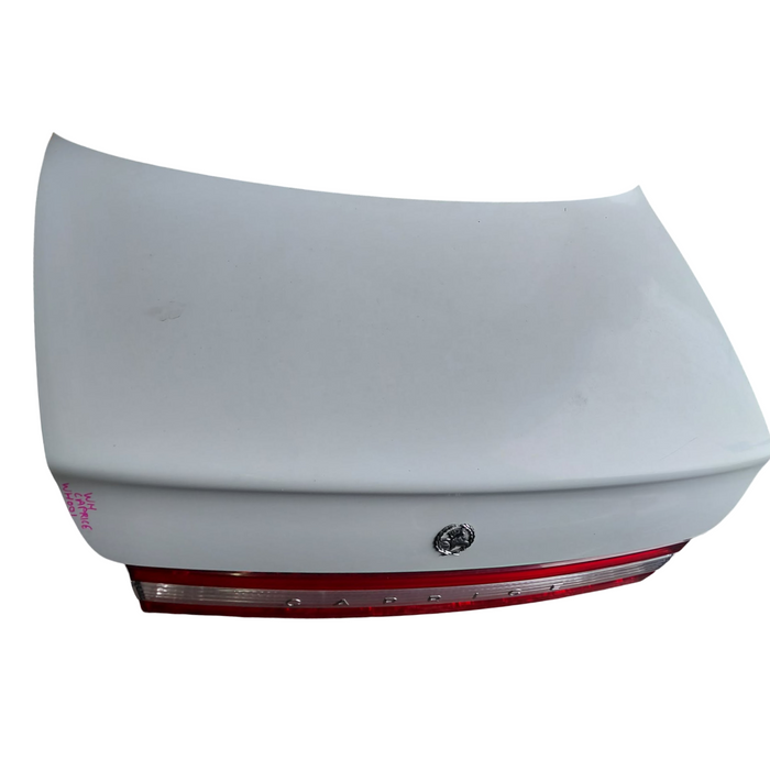 WH001 - WH Holden CAPRICE - Bootlid w/ Rear Garnish & Badge - HERON WHITE #J073