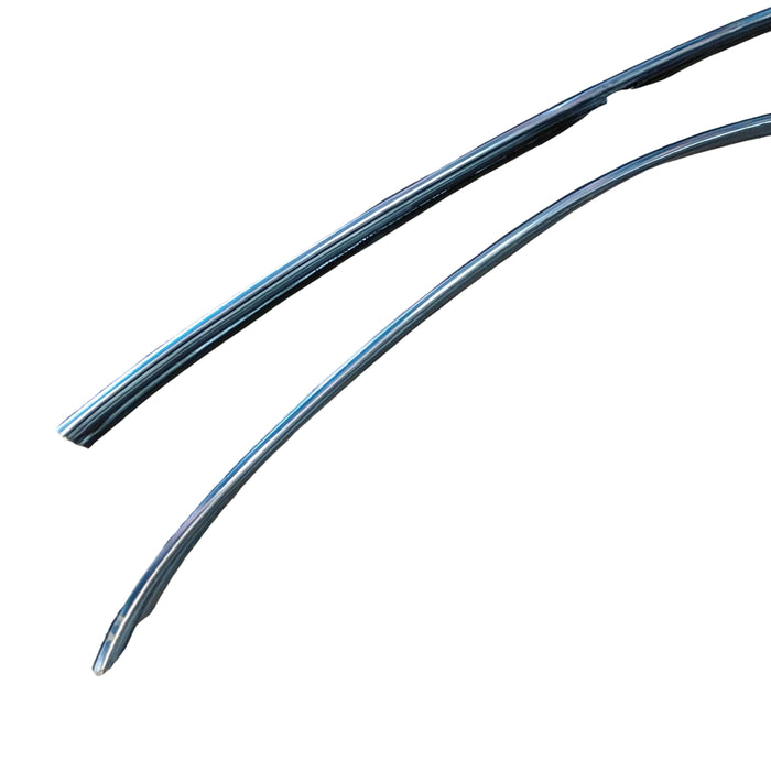 JM012 - WK Holden Statesman - Chrome Gutter Moulds / Drip Moulds (PAIR)