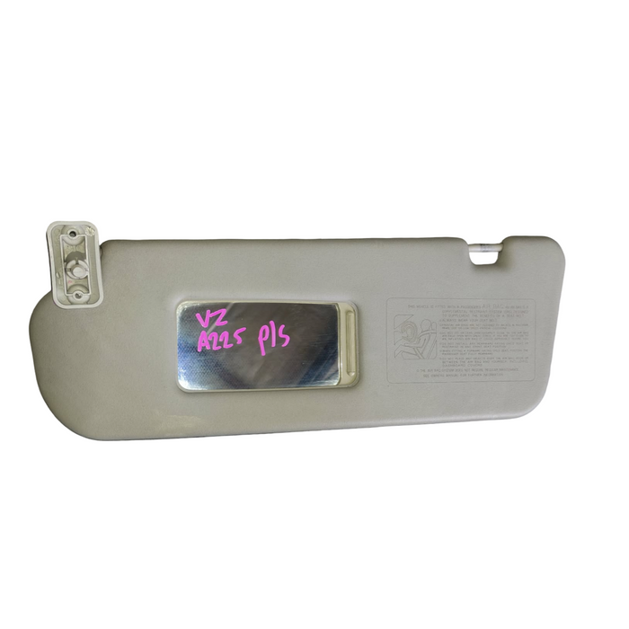 A225 - VZ Holden Commodore Utility - Passenger's Side Sunvisor w/ Vanity Mirror - TRIM #61i