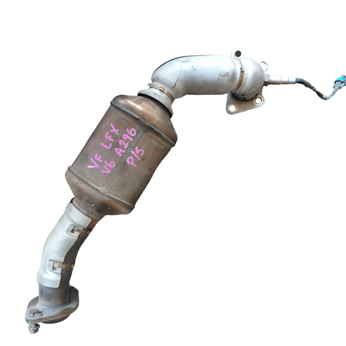 A296 - VF Holden Calais Sedan V6  LFX - PASSENGER SIDE Catalytic Convertor