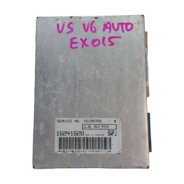 EX015 - VS SI Holden Commodore  (1995) - Engine Control Unit (ECU) S/N: 16199728 - 3.8L AUT PCM BWPJ - V6 AUTO LG2