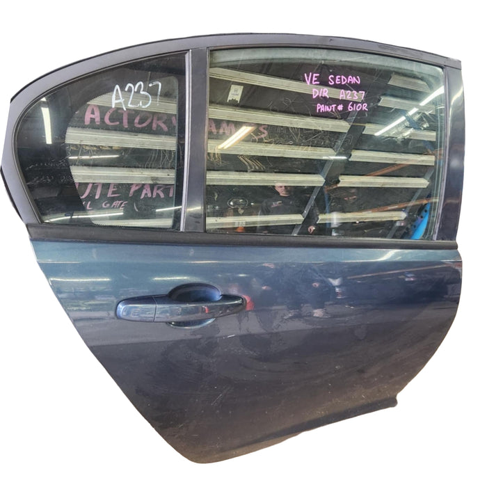 A237 - VE HOLDEN COMMODORE SEDAN - Door DRIVER'S Rear - KARMA #610R Complete