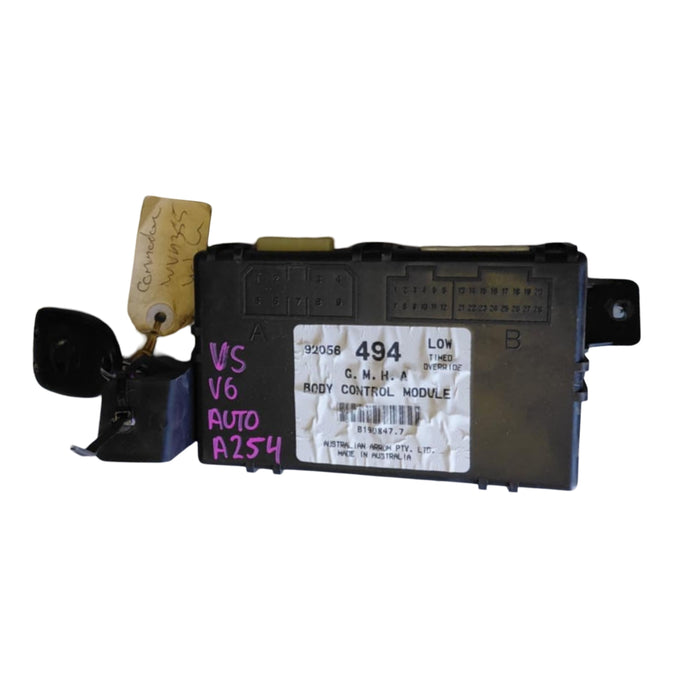 A254 - VS Holden Commodore Utility SERIES III (2000) - Body Control Module w/ Fob V6 AUTO - #494 LOW
