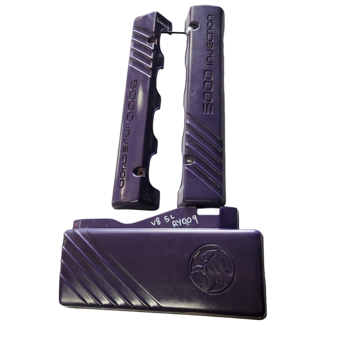 RY009 - VS Holden Commodore V8 5Ltr - Engine Cover 5000 Injection 3-piece Set