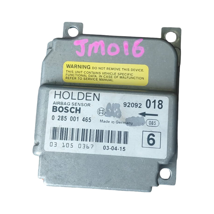 JM016 - WK Holden Statesman (2003) - Airbag Sensor Module - S/N: 92092018