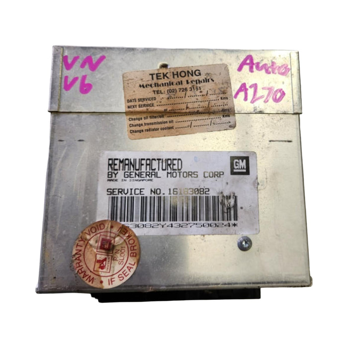 A270 - VN Holden Commodore Sedan (1989) - ECU V6 AUTO - SERVICE #16183082