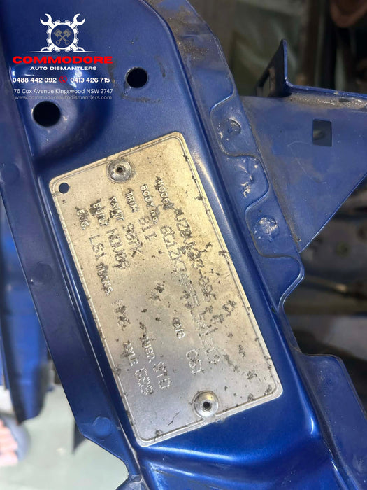 SSZ001 - VZ SS Holden Commodore Utility - SSZ Front Bar w/ Grilles & Fog Lights (COMPLETE) - IMPULSE BLUE #987K